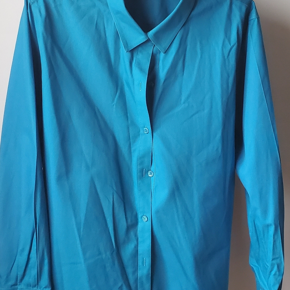 Women's Aqua Blue Shirt